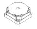 Model F70HA Giroskop Serat Optik Sumbu Tunggal Akurasi Tinggi Dengan Penyimpangan Bias 0,05 ° / jam