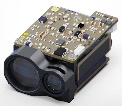 1 -10 Hz Keamanan Mata Manusia Modul Pengukuran Jarak Laser RL2000