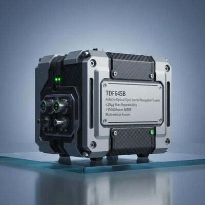 Kualitas TDF645B Airborne Optical Gyro Inertial Navigation System dengan ≤20μg Bias Repeatability, >15000 jam MTBF, dan Multi-sensor Fusion pabrik