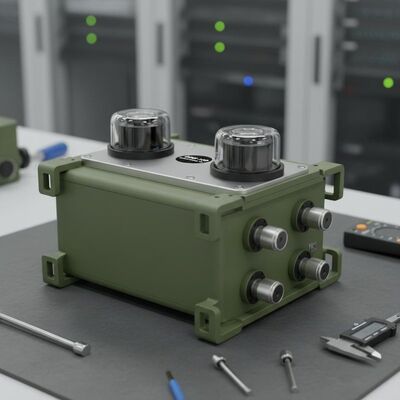 Kualitas Model DINS-100 High Precision Dual-Axis Rotary Laser Gyro Inertial Navigation System dengan Standar Militer pabrik