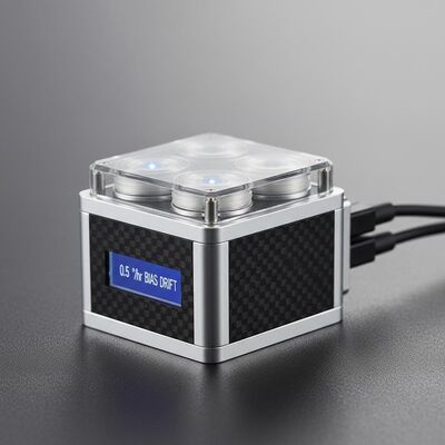 Kualitas Keakuratan Tinggi Tiga Axis Fiber Optic Gyroscope dengan 0,5 ° / jam Bias Drift dan Desain Compact pabrik