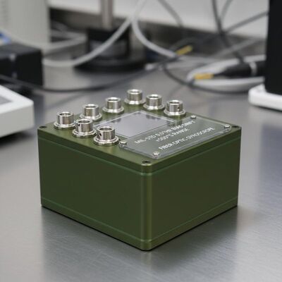 Kualitas Giroskop Sumbu Tunggal Kelas Militer 0,5 °/jam Drift Bias dengan Rentang ±500°/s Giroskop Serat Optik pabrik