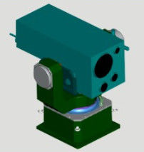 Kualitas 320mm Tinggi Keakuratan Gyrcompass Testing Turntable dengan RS232 RS422 Ethernet Interface pabrik