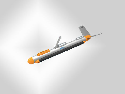 Kualitas iSide 1400 Underwater 1000m 100kHz navigasi Side Scan Sonnar desain transduser kompak pabrik
