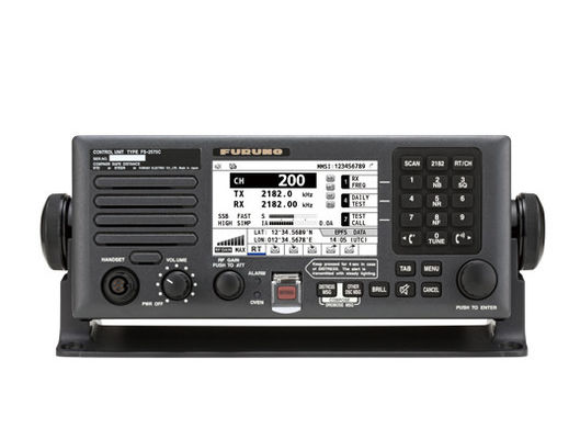 Kualitas FURUNO FS-1575 Telepon radio MF / HF yang andal untuk komunikasi umum dan gangguan dengan fasilitas DSC GMDSS pabrik