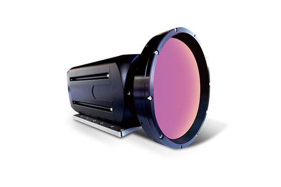 Kualitas 86-860mm F5.5 Zoom Berkelanjutan MWIR LEO Detector Sistem Kamera Pencitraan Termal pabrik
