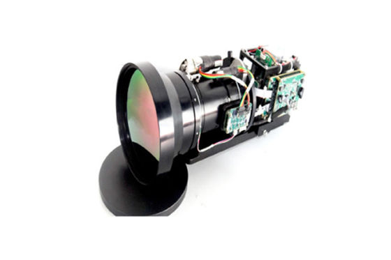 Kualitas Sistem Kamera Pencitraan Termal 23-450mm F4 Zoom Terus Menerus Detektor LEO MWIR pabrik